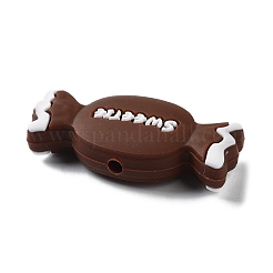 Caramelle con perline focali in silicone alimentare con la parola tesoro&nbsp;SIL-G008-01A-01