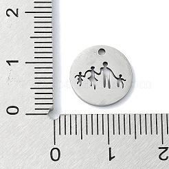 Anlaufgeschützte Anhänger aus 304 Edelstahl&nbsp;STAS-C097-35P