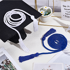 2 stücke 2 farben polyester doktoranden-level-research-team kappe graduation quaste&nbsp;FIND-CP0003-38B