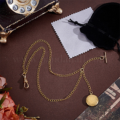 Decorazioni pendenti con medaglione in ottone&nbsp;HJEW-PH02521