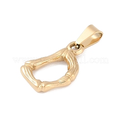 Pendentifs en acier inoxydable 304&nbsp;LS-STAS-F235-01G-D