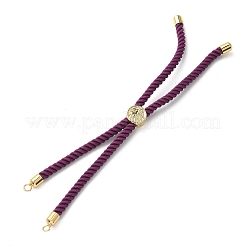 Baumwollgarn / Baumwollschnur Armband machen&nbsp;KK-F758-03Q-G