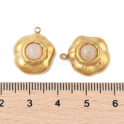 Natürlichen Rosenquarz Anhänger&nbsp;STAS-P380-20G-02
