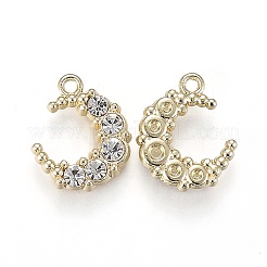 Legierung Schmuck Kristall Strass Anhänger&nbsp;PALLOY-Z001-22LG