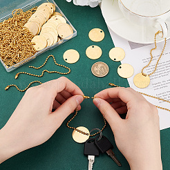 100pcs 2 Arten Messinganhänger&nbsp;DIY-PH0023-22