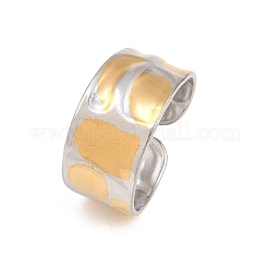 Offene Manschettenringe aus Edelstahl 304&nbsp;SA-H001-08G