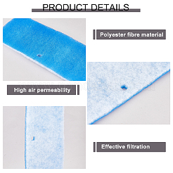 Cellucotton pour distributeurs de filtres de climatisation de voiture&nbsp;AJEW-WH0596-427A