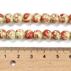 Chapelets de perles en turquoise synthétique&nbsp;TURQ-F019-03B