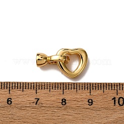 Messing Micro Pave klare Zirkonia Falte über Verschlüsse&nbsp;KK-Z121-27G