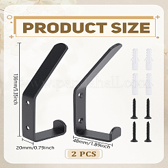 Ganci da parete per sci in ferro&nbsp;AJEW-WH0609-082EB