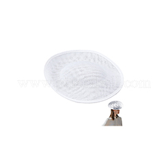 Mini-Hut-Fascinator-Basis aus Leinen&nbsp;AJEW-WH0561-32B