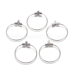 Pendentifs en fil d'acier inoxydable 304 résistant au ternissement&nbsp;STAS-M274-020B