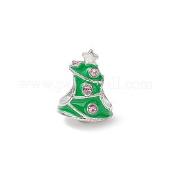 Legierung Rhinestone European Beads&nbsp;MPDL-Q213-02P