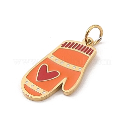 Pendentifs en acier inoxydable 304 sur le thème de Noël&nbsp;STAS-F305-04