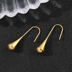 Orecchini pendenti in acciaio inossidabile 304&nbsp;EJEW-F375-01B-G