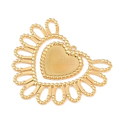 Cabochon-Fassungen für Anhänger aus Edelstahl 304&nbsp;STAS-H249-05G