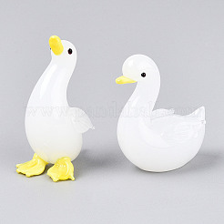 2 Stück handgefertigte Bunte Malerei-Enten-Ausstellungsdekorationen&nbsp;LAMP-T023-20
