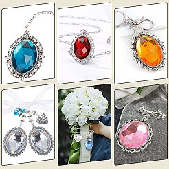 10 stücke 10 arten tibetischen stil legierung anhänger cabochon einstellungen&nbsp;FIND-SP0002-50