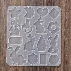 Orecchini pendenti con animali stampo in silicone fai da te&nbsp;DIY-Q033-02B
