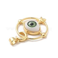 Pendenti in resina opaca&nbsp;KK-G419-09G-02