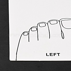 Tarjetas de exhibición de manicura de papel&nbsp;LS-DIY-B062-01B