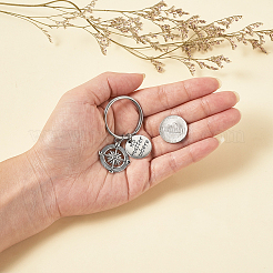 Porte-clés en alliage de mode vintage&nbsp;KEYC-TA0005-06