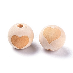 Unfertige Holzperlen&nbsp;X-WOOD-S036-07