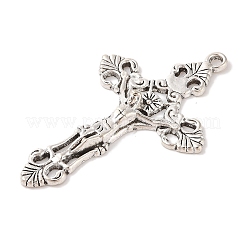 Tibetischer stil Aluminium Anhänger & Charms&nbsp;TIBEP-S298-011AS-LF