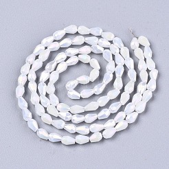 Chapelets de perles en verre électroplaqué&nbsp;X-EGLA-S194-02A-B01