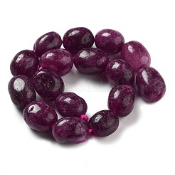 Malasia abalorios naturales jade hebras&nbsp;G-P528-N09-01