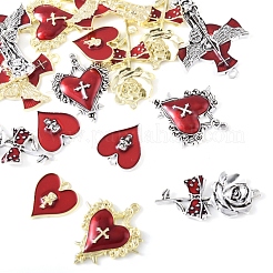 16 Stück 8 Arten Legierung Emaille Anhänger&nbsp;FIND-FS0003-88