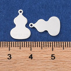 925 dije de calabaza en blanco de plata esterlina&nbsp;STER-F057-06S