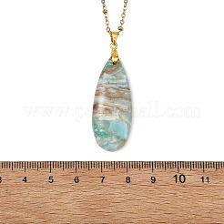 Natürlicher Hemimorphit-Tropfenanhänger&nbsp;NJEW-JN06208-01