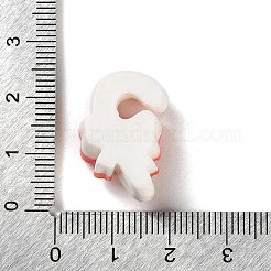 Cabochons décodés en résine opaque sur le thème de Noël&nbsp;RESI-F053-C09