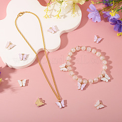 Charms in acrilico 20 pz 4 colori&nbsp;MACR-TA0002-55B