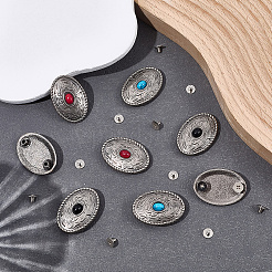 Rivetti decorativi in lega&nbsp;BUTT-CP0001-06B