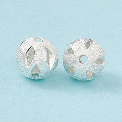 Cremagliera perle di ottone di placcatura&nbsp;KK-G455-06C-S