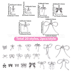 40 stücke 20 stile tibetanische legierung charme&nbsp;FIND-BM0001-45