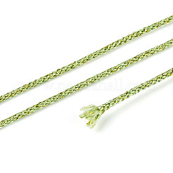 Cordon tressé rond en polyester teint en segment de 100 m&nbsp;OCOR-N009-03B-06