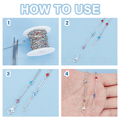 Kit per la creazione di bracciali con collana a catena fai da te&nbsp;DIY-BC0012-34