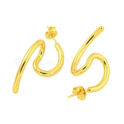 Boucles d'oreilles en acier inoxydable 304&nbsp;EJEW-R161-03G