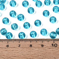 Perles de rocaille en verre transparent fgb&nbsp;SEED-N013-01B-07