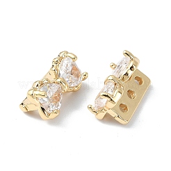 Liens multibrins en zircone cubique pavés en laiton&nbsp;FIND-Z029-12A
