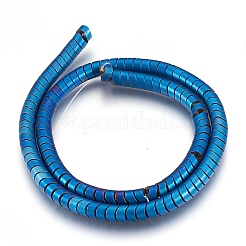 Electroplate non magnetici ematite sintetico fili di perline&nbsp;G-I208-15F