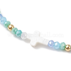 Glas Perlen Stretch-Armbänder&nbsp;BJEW-JB11444