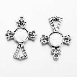Aluminium-Anhänger Fassungen für Cabochons&nbsp;EA10154