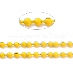Chaînes à billes en laiton faites à la main&nbsp;KK-J276-16B-P07