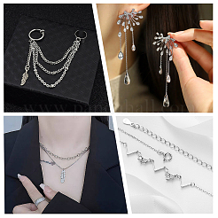 Kit de fabrication de collier de bracelet de chaîne de bricolage&nbsp;DIY-CA0006-09
