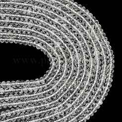 Chapelets de perles en cristal de quartz naturel&nbsp;G-C280-A13-01