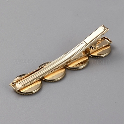 Accessoires pince à cheveux crocodile en fer&nbsp;PHAR-WH0019-02A-KCG